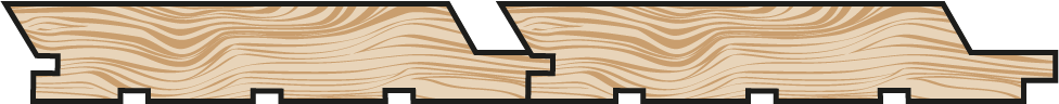 Rhombus obklad červený smrek