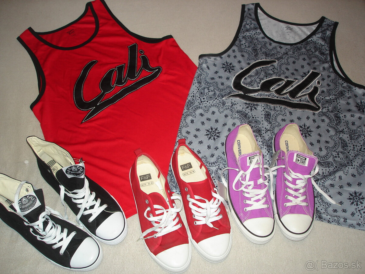 predám pánsku obuv Converse,F&F a Dunlop originál