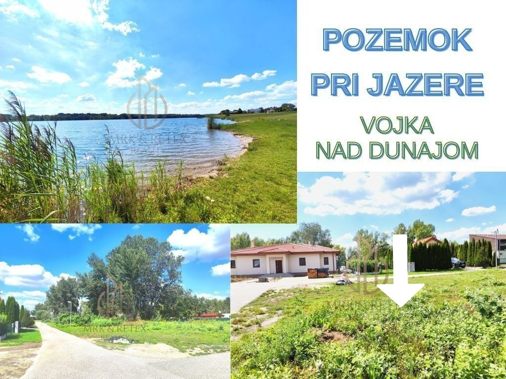 Pozemok pri jazere s vydaným stavebným povolením