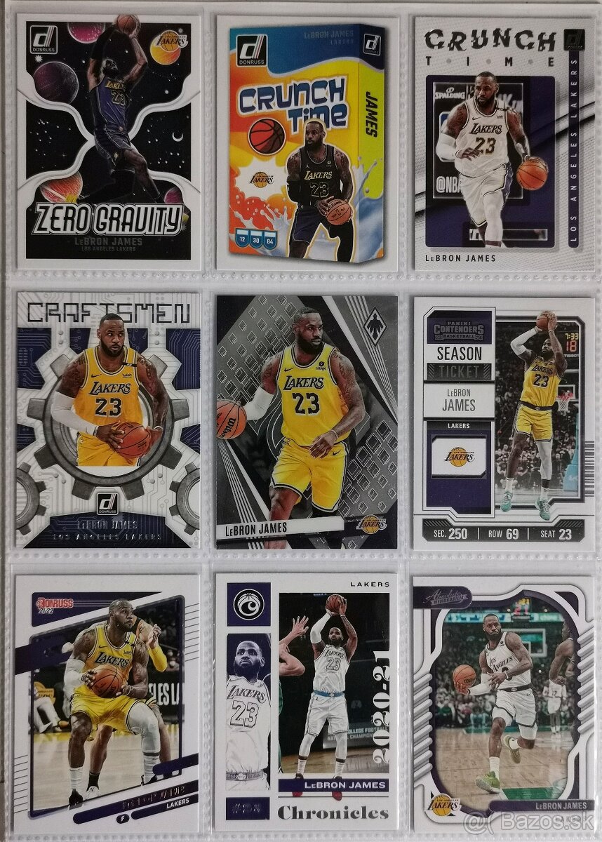 Kartičky NBA - LeBron James