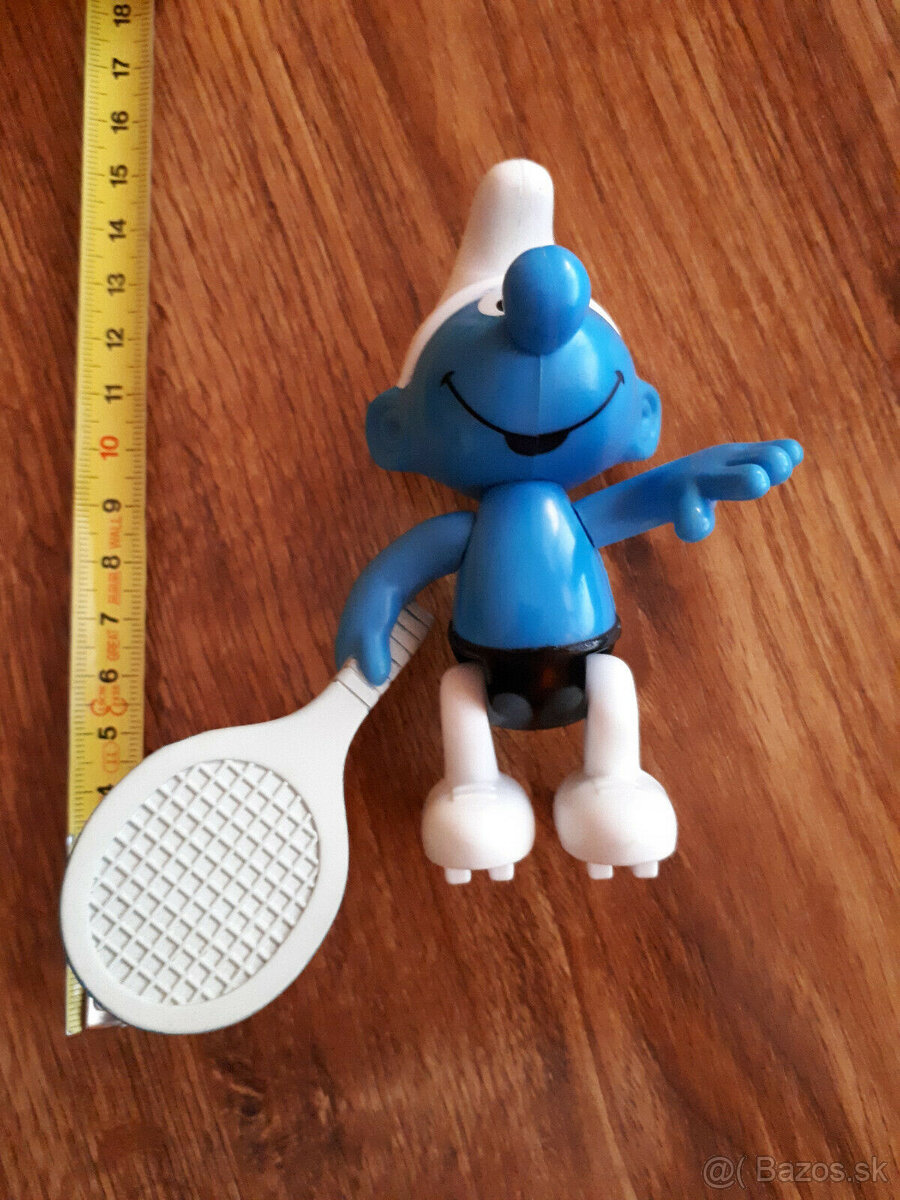 McDonald Happy Meal Šmolko Tenista 2002