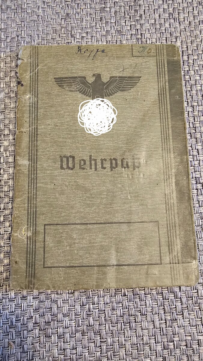 Nemecký wehrpass / Slovenský Štát