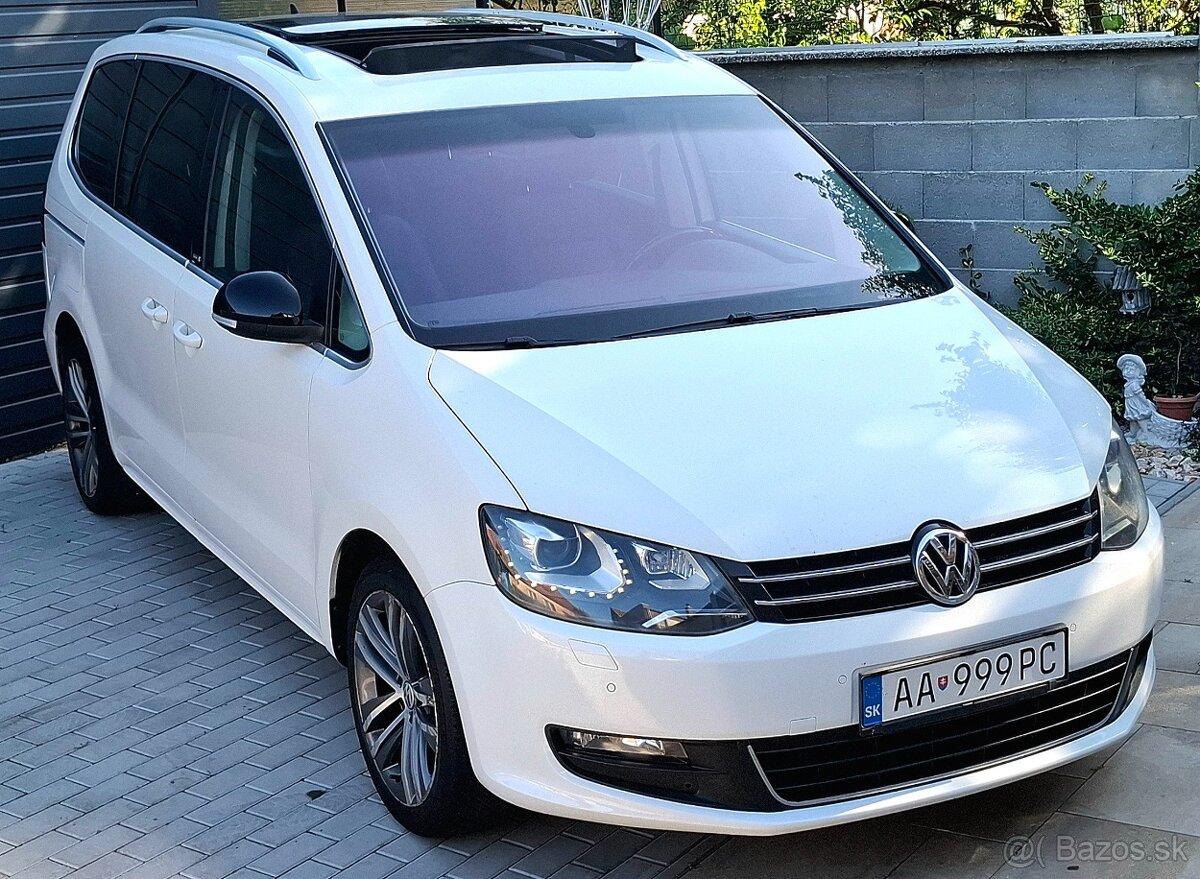 VW Sharan Style 2.0 TDi 125Kw DSG Panoráma Webasto