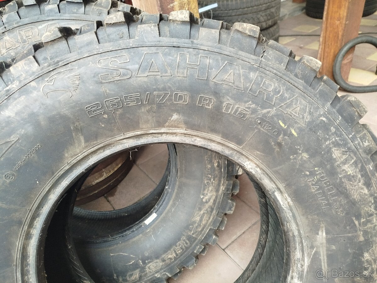 Predám pneu 265/70 R 16