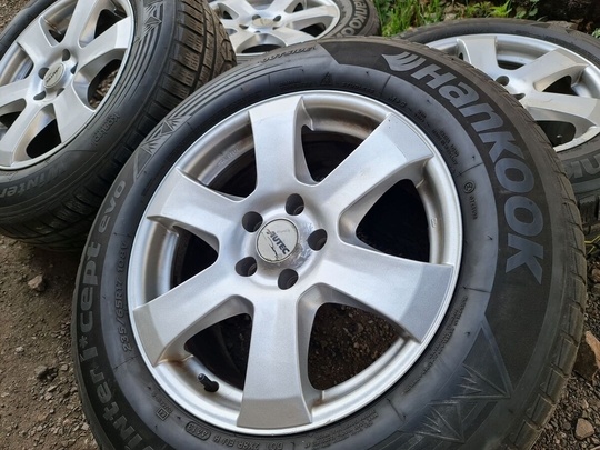 Alu kola zimní Autec mercedes audi 5x112 r17"