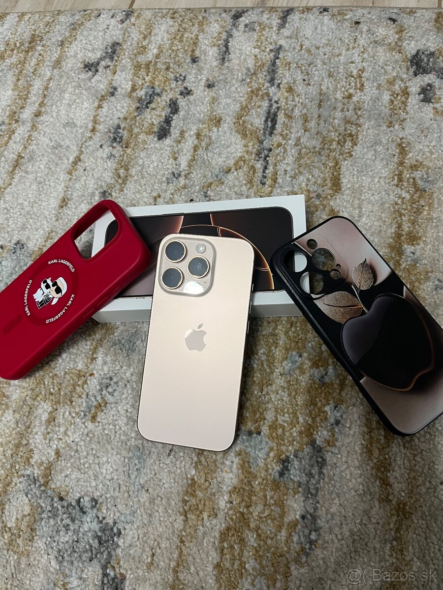 iPhone 16 pro, 128 GB, Desert Titanium