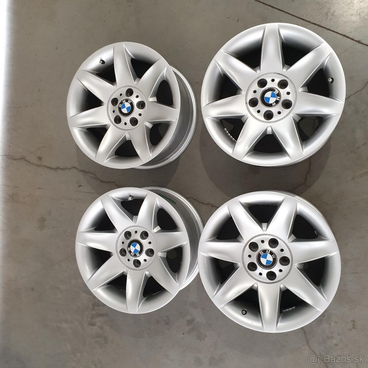 Hliníkové BMW disky 5x120 R17 8J ET20