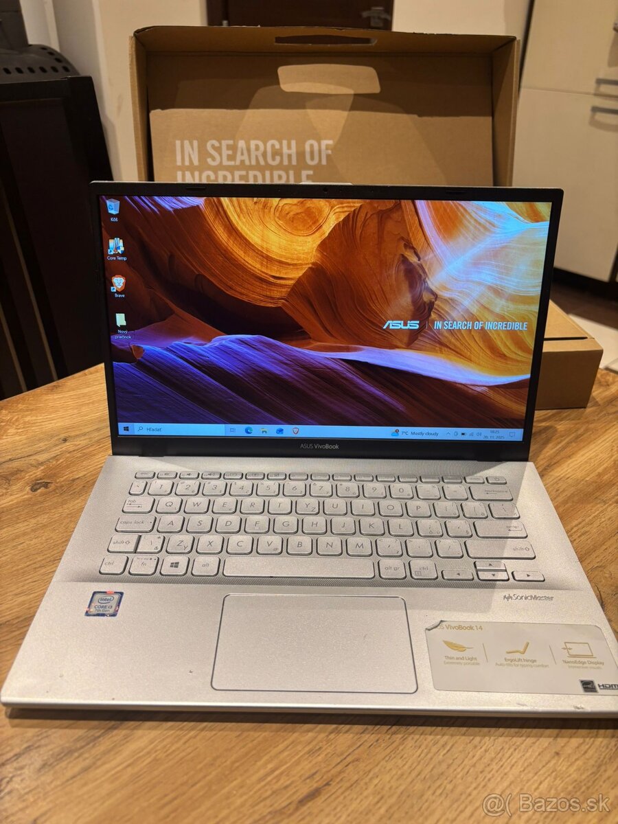 Ľahučký ASUS VivoBook 14 (X420U)  i3-7020U