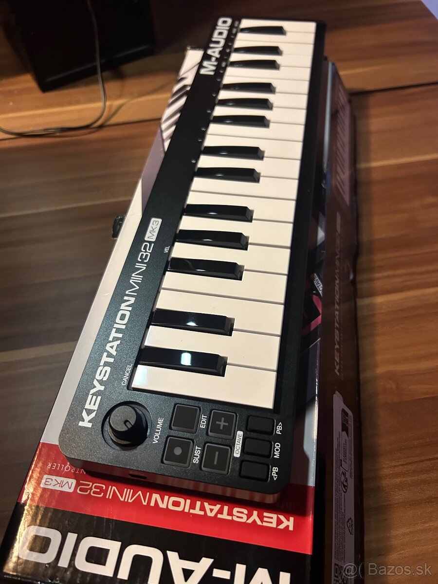 Predám klávesy M-Audio Keystation Mini 32 MK3
