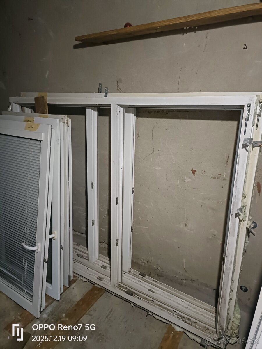 Predám použité plastové okná