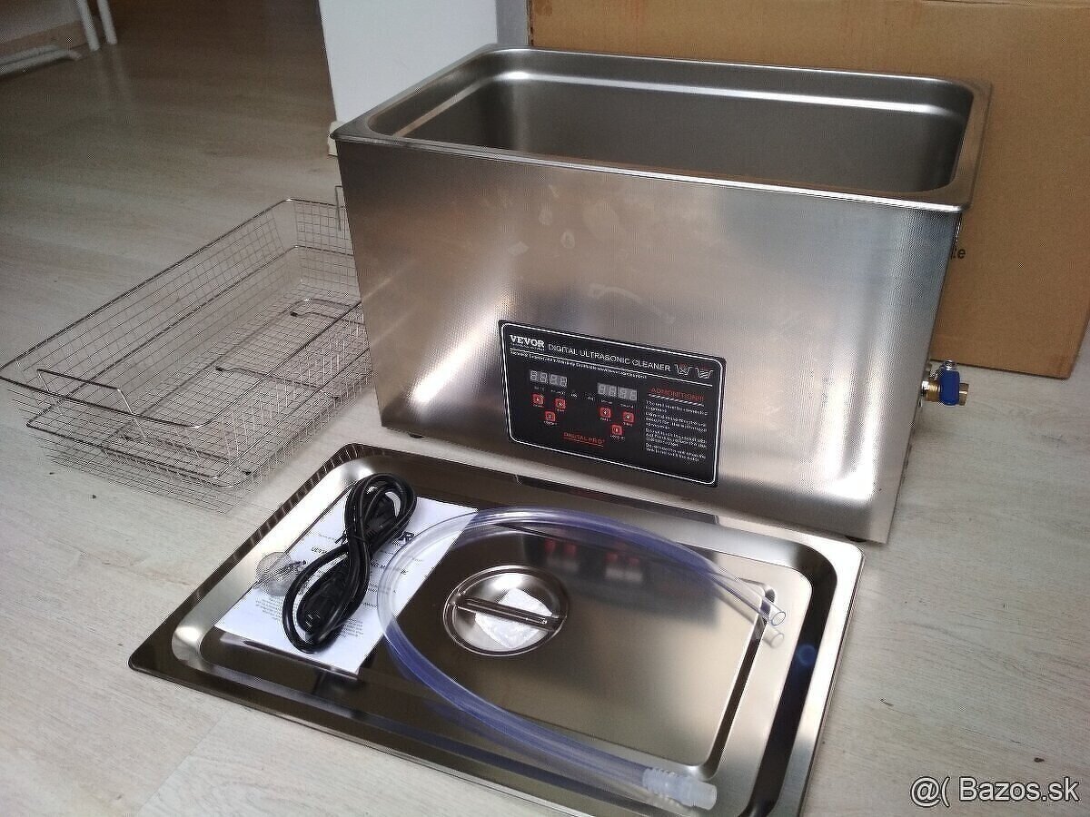 Ultrazvuková čistička s ohrevom 30L