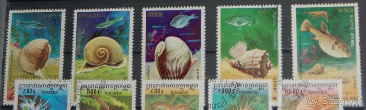 Poštové známky - Vodná ríša 39