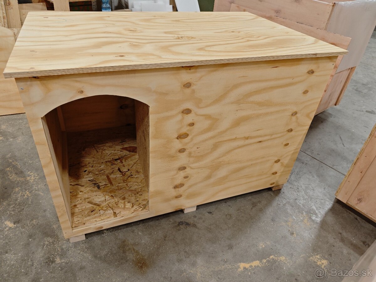 Búda pre psa sa zateplenou podlahou