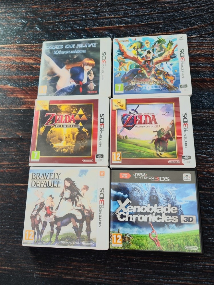 Predám hry na Nintendo 3DS