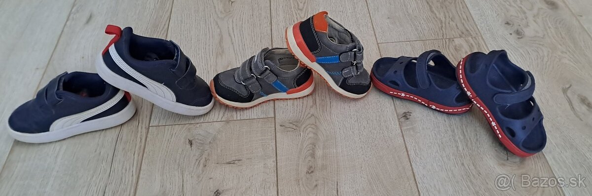 Tenusky puma ,Baťa a sandálky Coqui veĺ 20