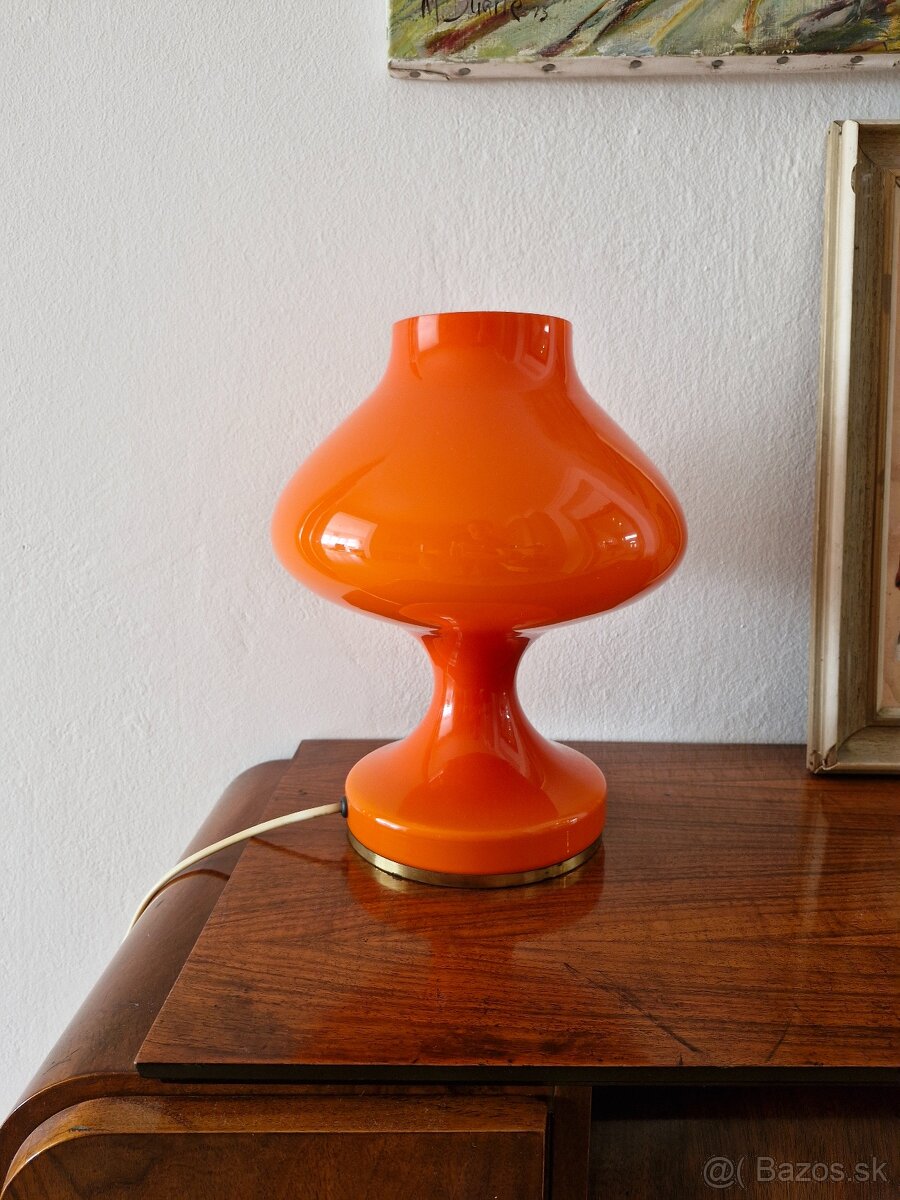 Stolná lampa, Štěpán Tabery, oranžová
