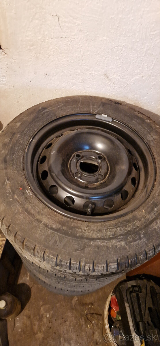 Plechovy disk rezerva 4x100 185/70 R14 RENAULT MEGANE