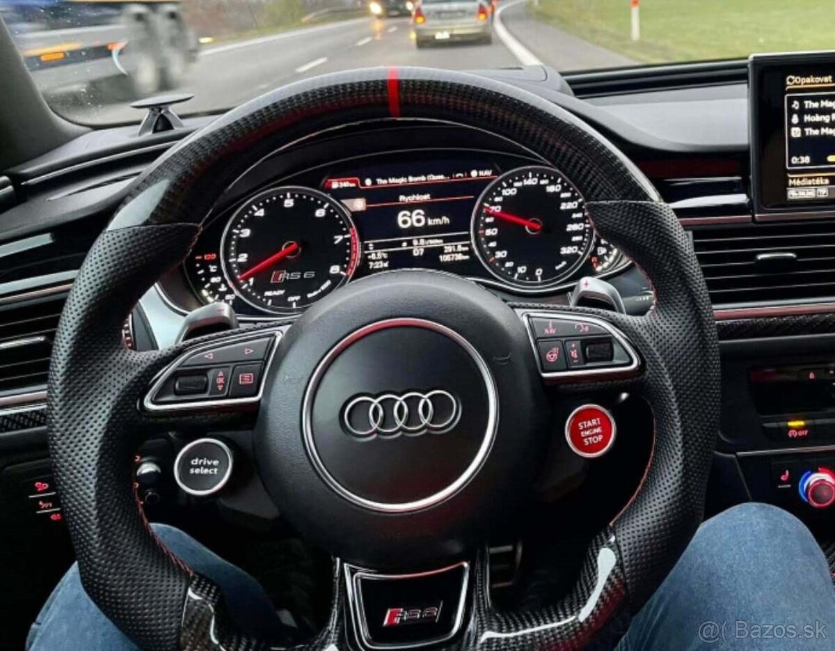 R8 START-STOP DRIVE SELECT tlacidla volantu