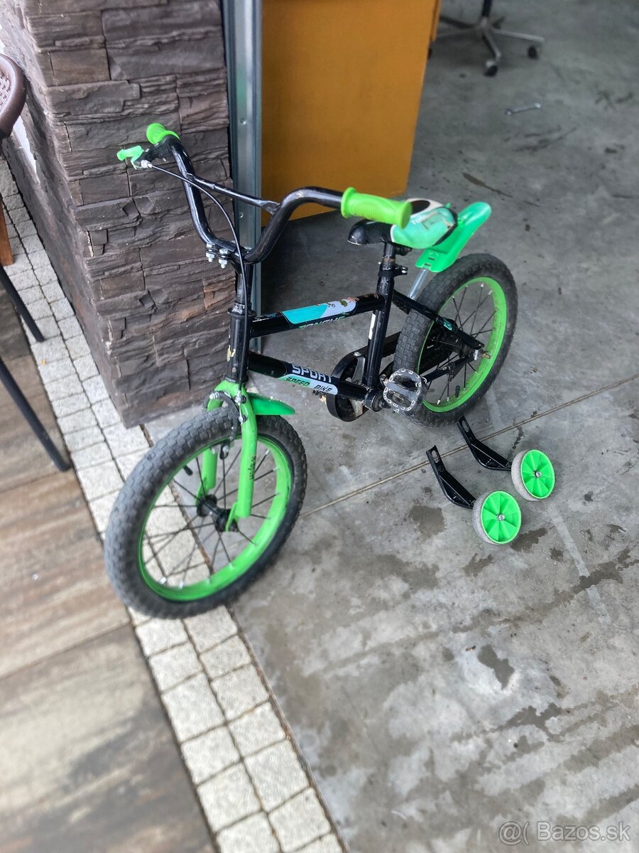 Predám detsky bicykel veľkosť 16