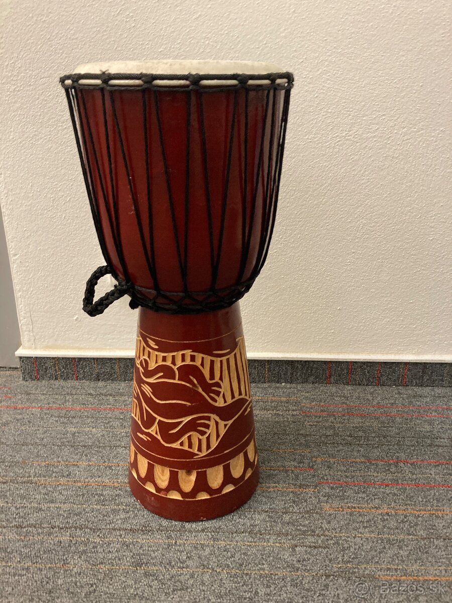 Djembe bubon zdobený výška 50cm