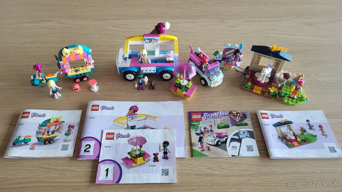 Predám lego Friends 41715 + 41719 + 41439 + 41696