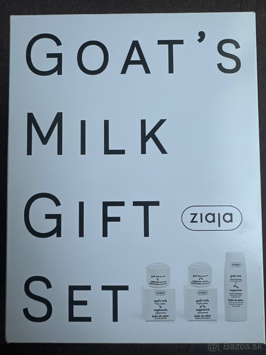 Ziaja Goat's Milk - darčeková sada pre suchú pleť