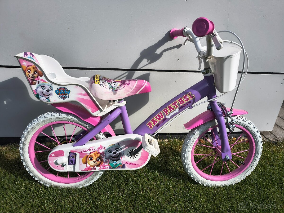 Bicykel Labkova patrola velkost 14 ( od 2.5r )