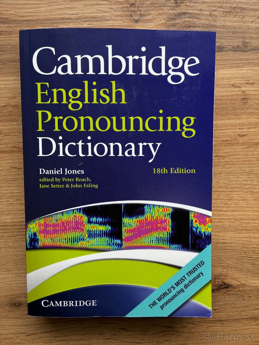 Predám knihu Cambridge English Pronouncin Dictionary