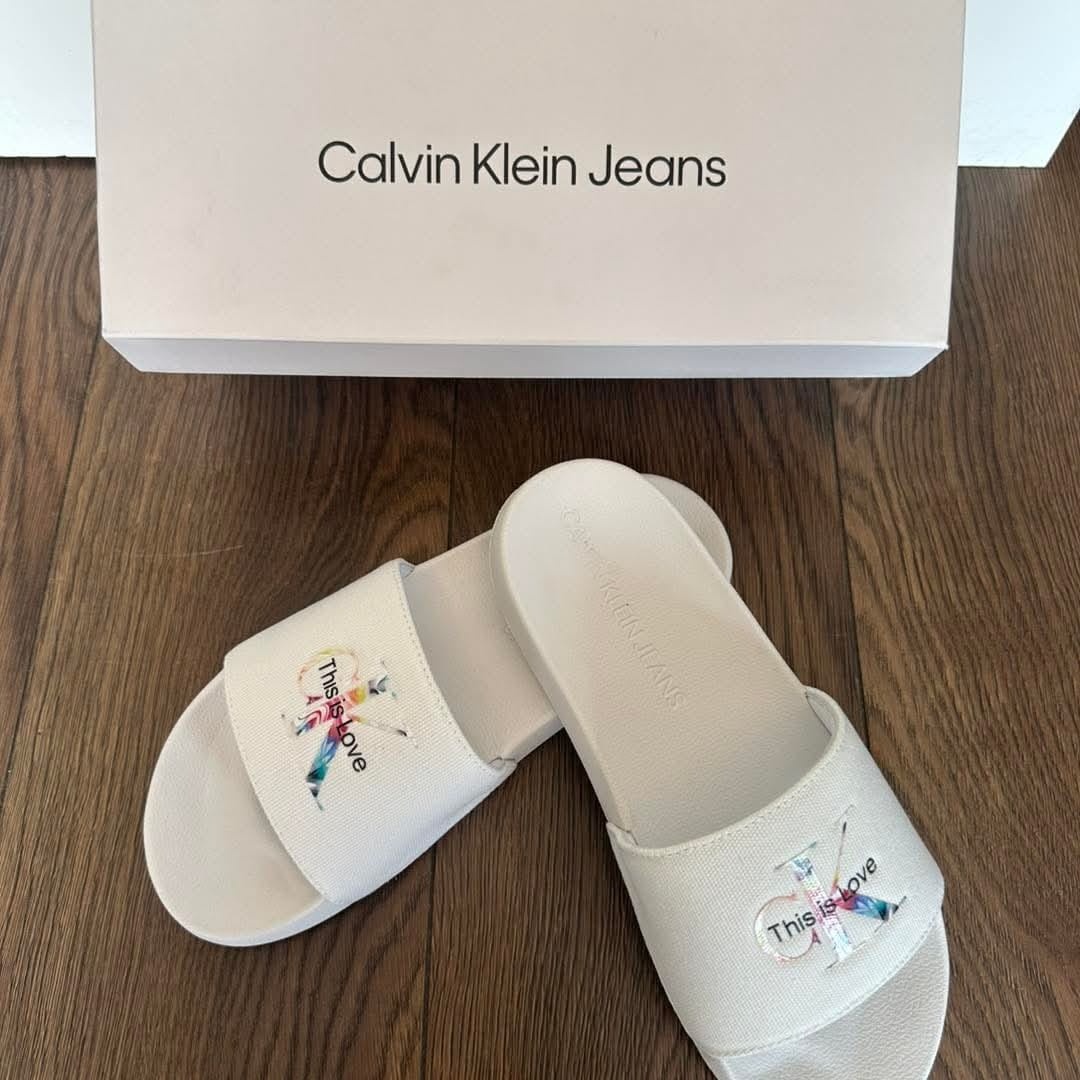 Bazénové šľapky Calvin klein