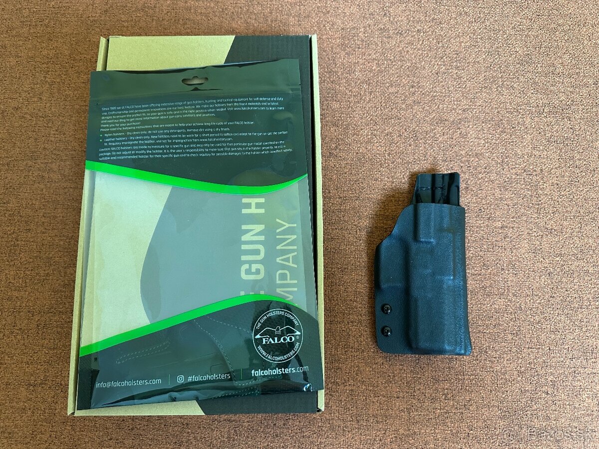 Kydexové púzdro Falco Holsters na suchý zips pre CZ P-10C