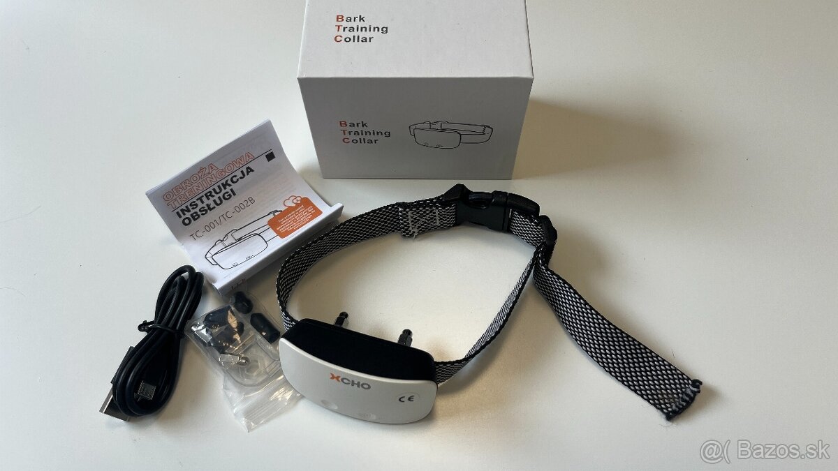 Elektrický obojok proti štekaniu - Bark Training Collar