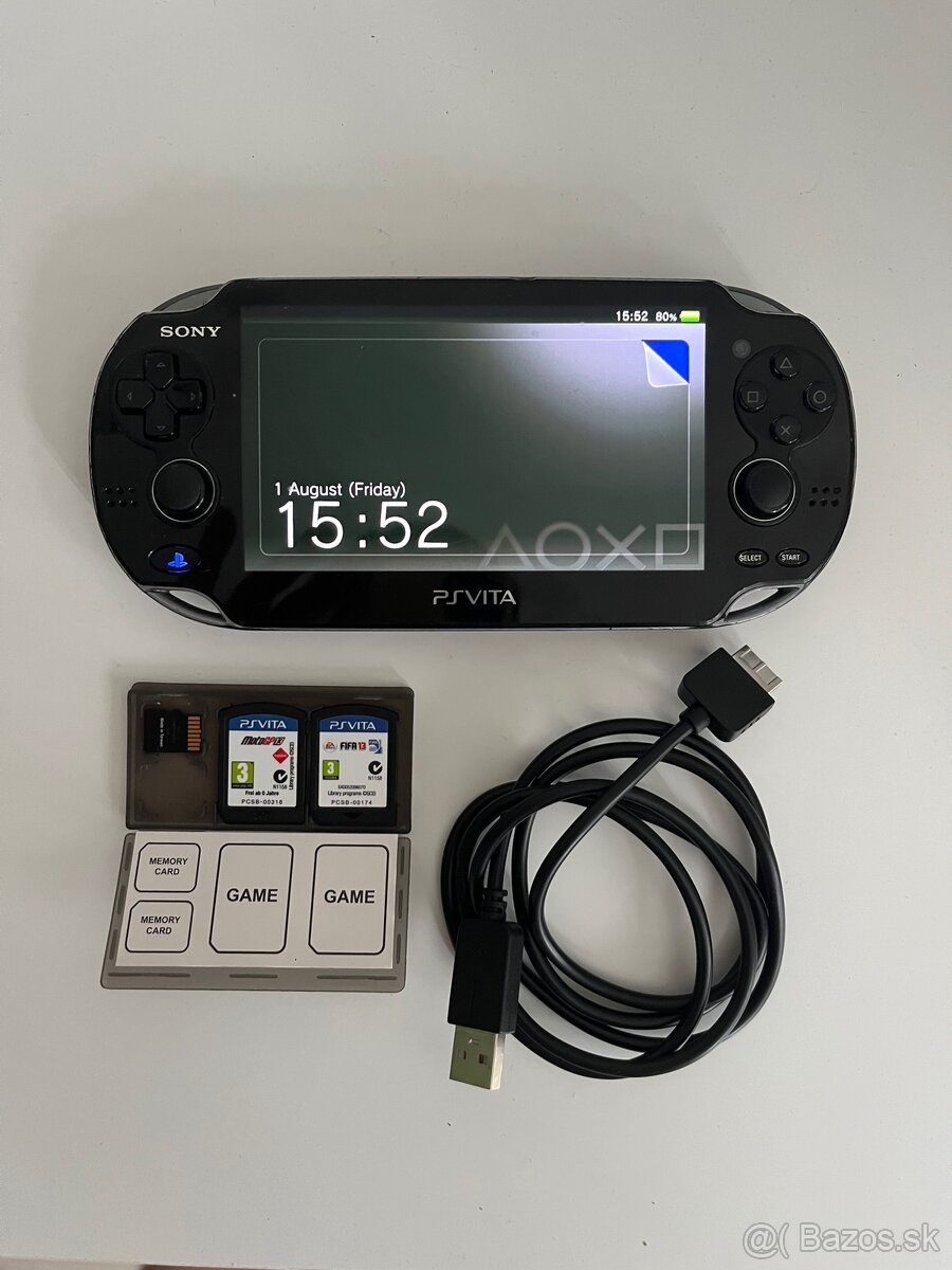 PS VITA OLED +128GB pamäťová karta