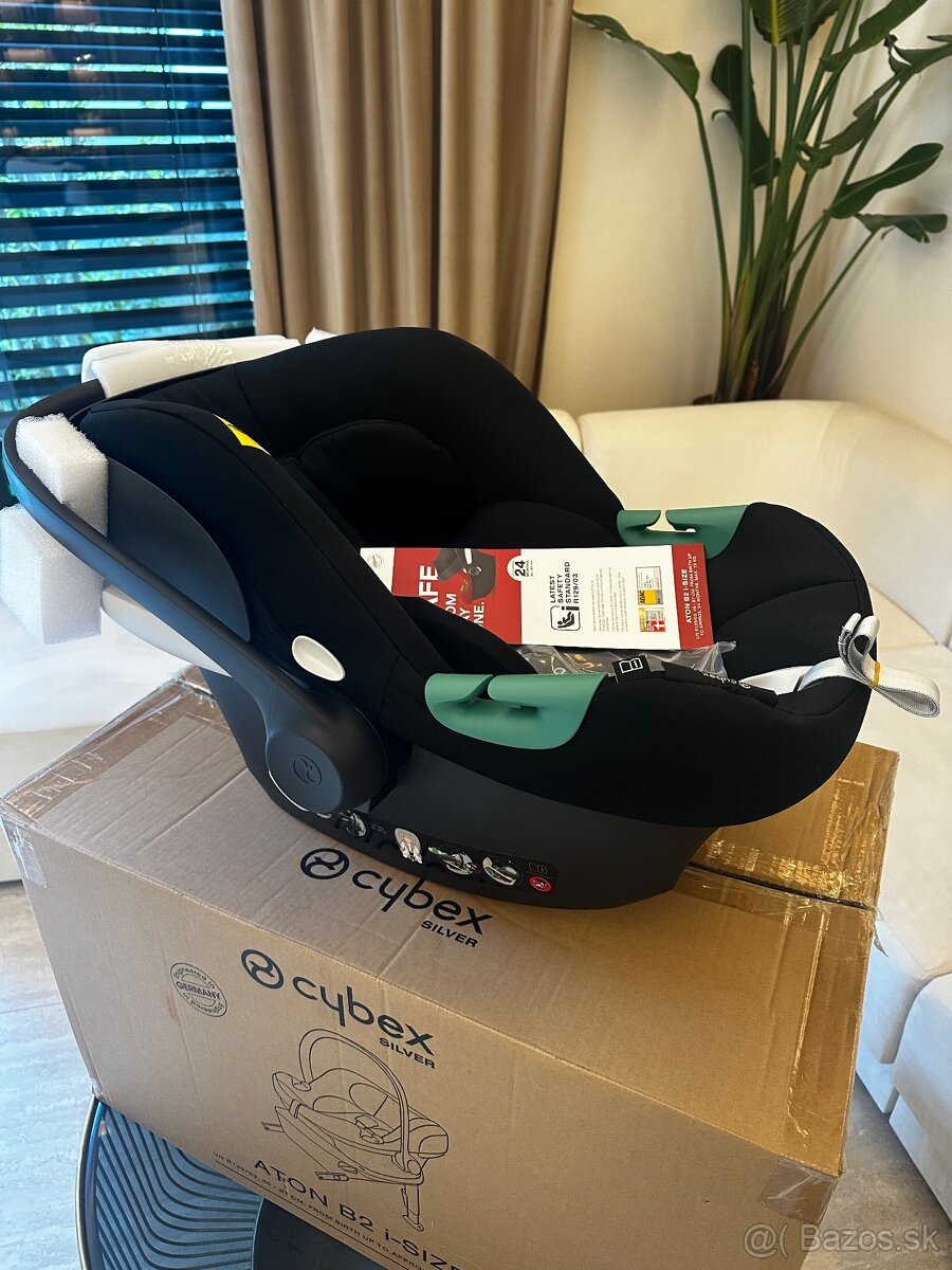 Cybex Aton b2 i size base one volcano black