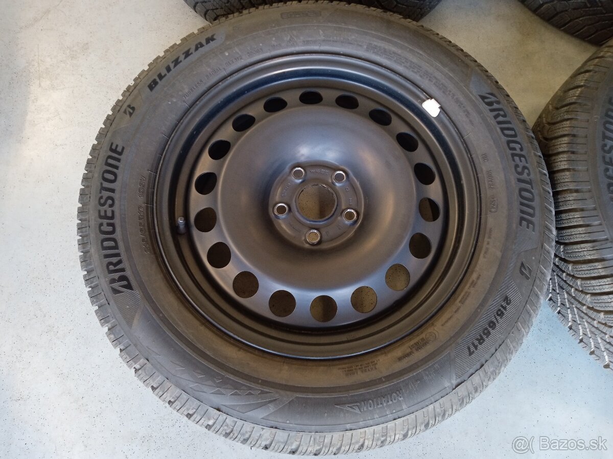 Zimne 5x112 R17 6,5J ET38 Original VOLKSWAGEN TIGUAN