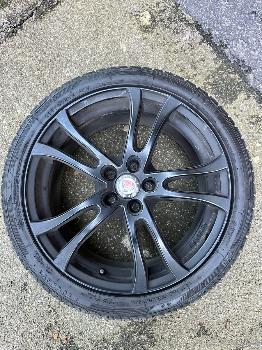 Zimné pneumatiky 235/40 r18 +elektrony