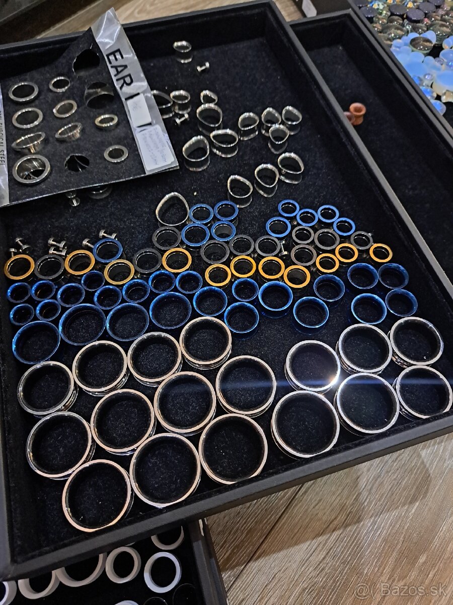 Piercingy rôzne druhy