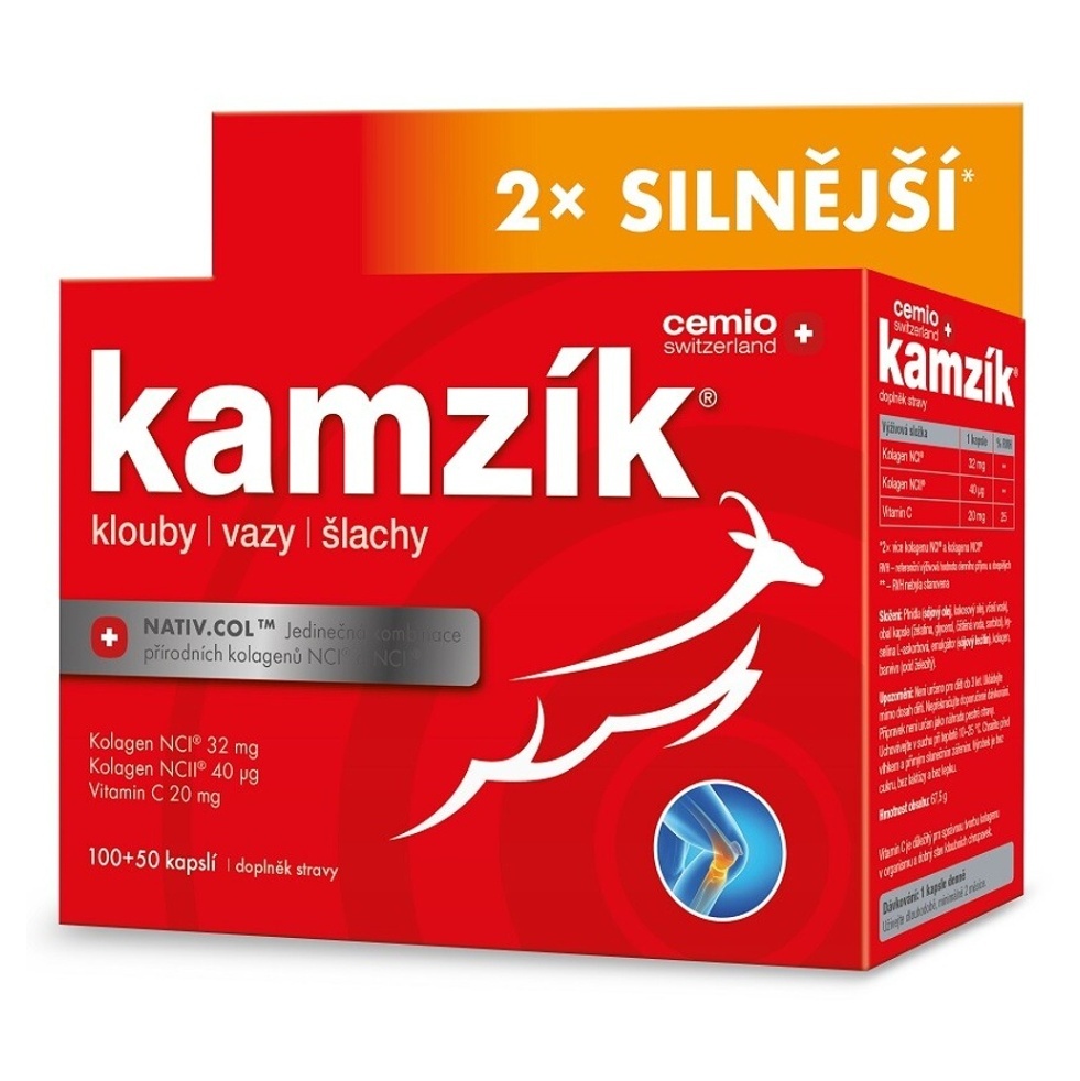Predám Cemio  Kamzík  2x150 kapsúl