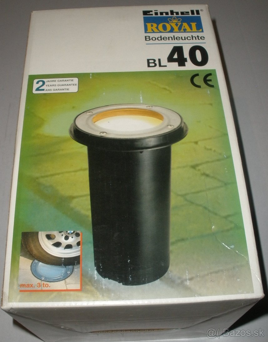 Svetlo do dlažby a terénu- znížená cena