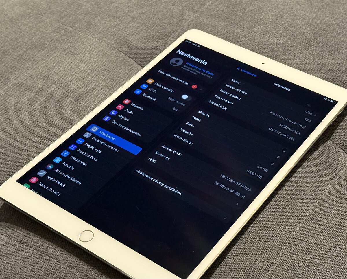 iPad Pro 10.5, 64 GB