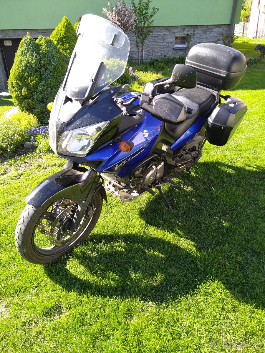 Suzuki v-strom 650 komplet doplnky,vybava