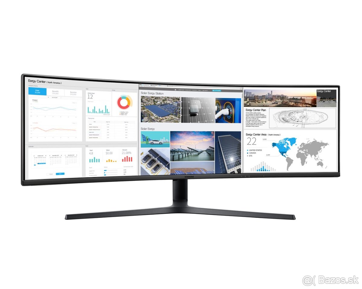 monitor 49" zakrivený