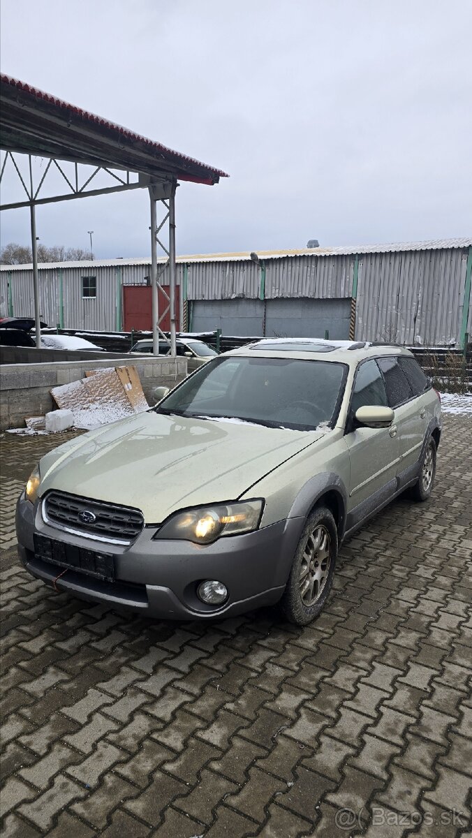 Rozpredam subaru outback 2.5 121kw manual