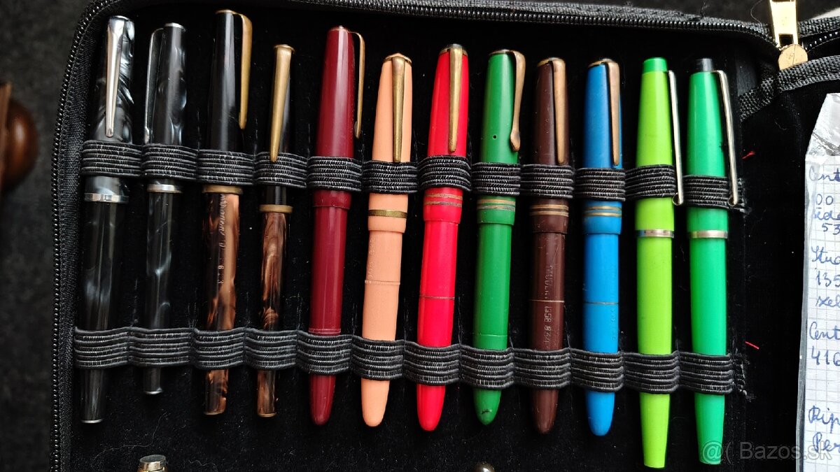 Zbierka 45 ks plniace perá