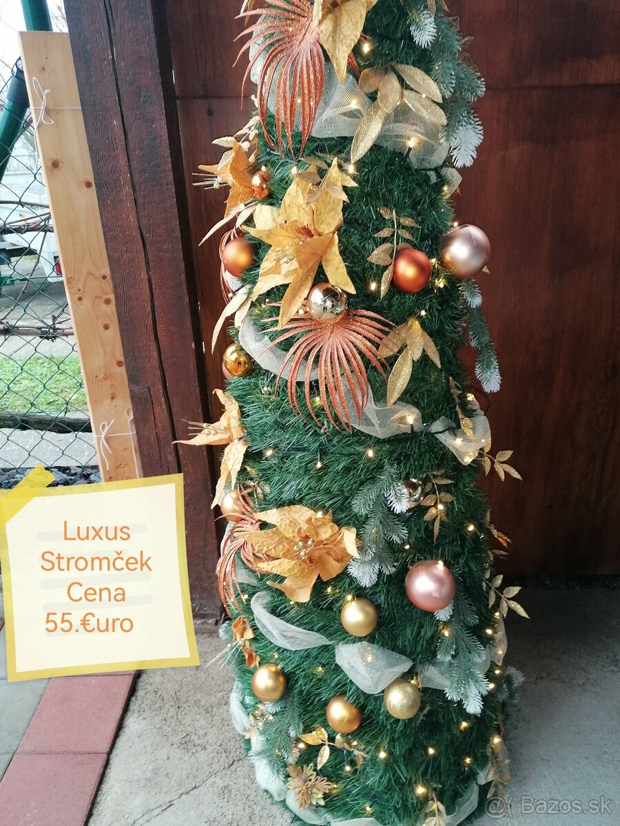 Luxus Stromček +osvetlenie Cena 55.€uro Top..