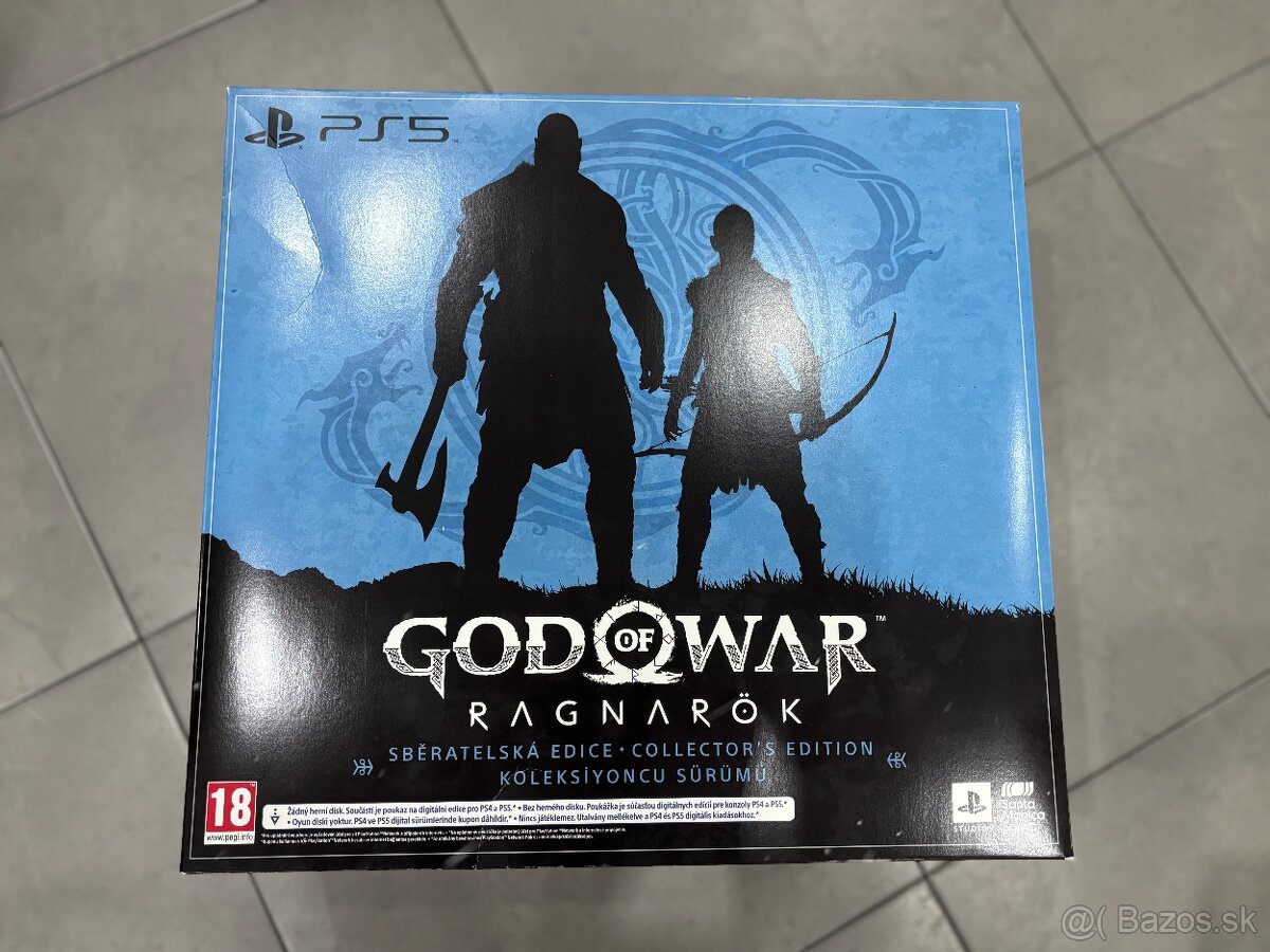 PREDÁM Zberatelskú edíciu God of War Ragnarök