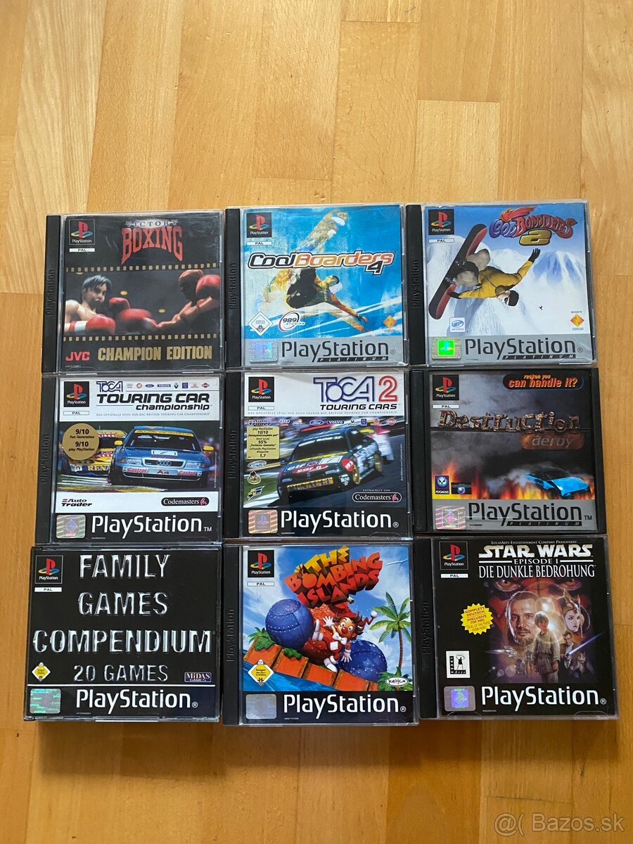 Playstation 1 Ps1 Psx hry Zbierka