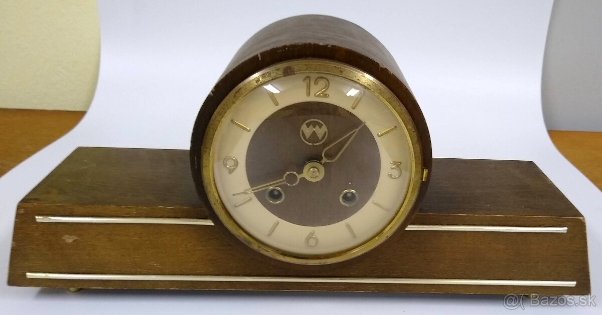 Krbové starožitné hodiny Weimar