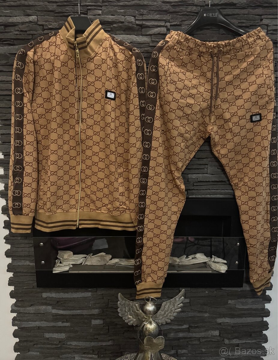 Krémová pánska súprava Gucci