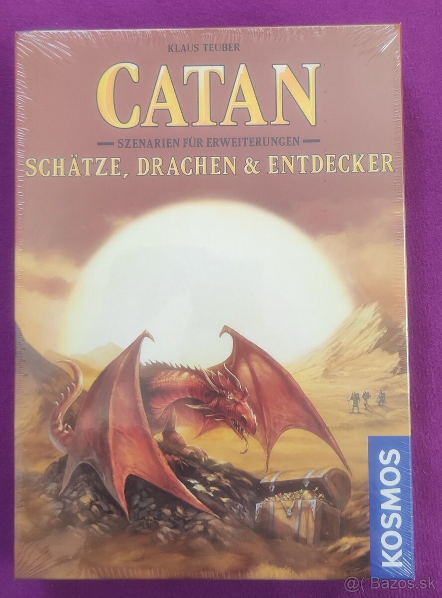 Catan Poklady, Draci a Objevitele
