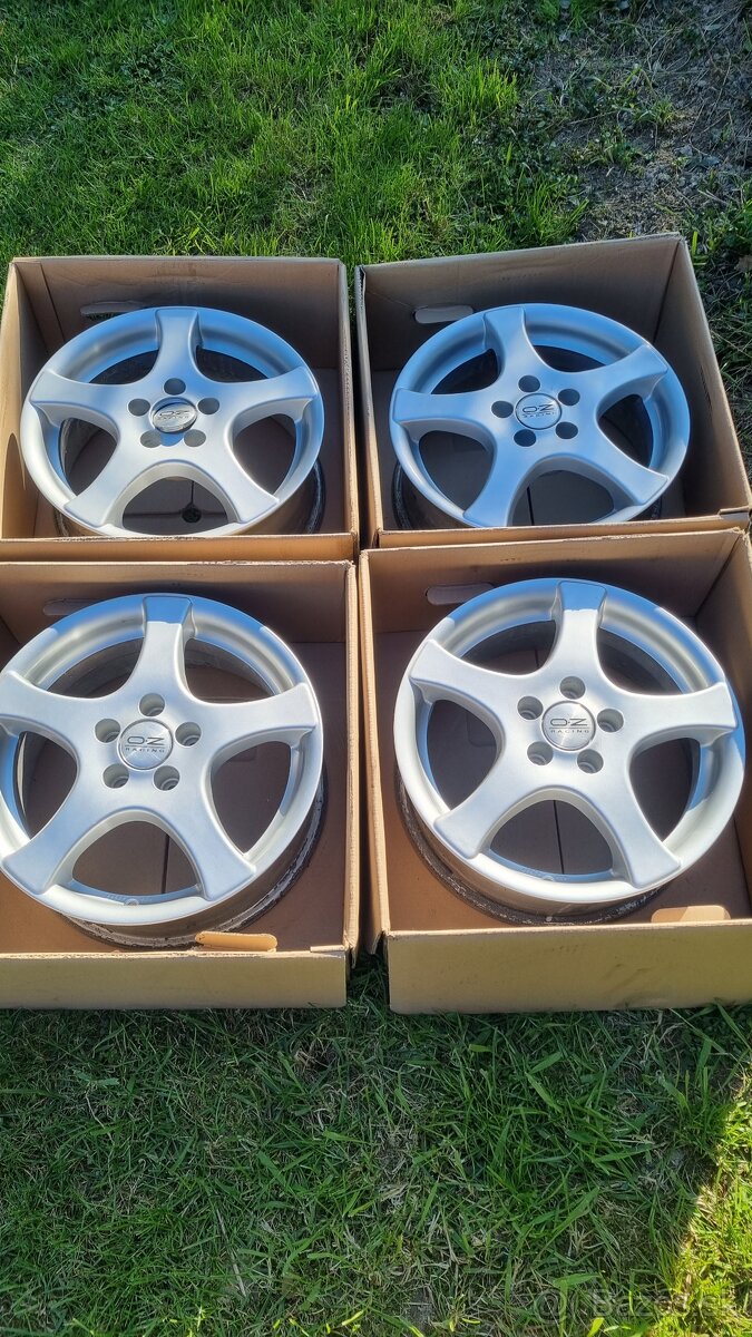 Elektrony R15 5x100 OZ Racing FABIA,OCTAVIA,GOLF,IBIZA